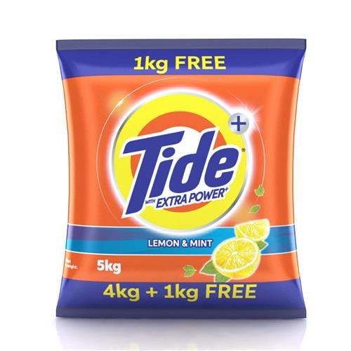 TIDE + LEMON&MINT 4Kg+1Kg FREE